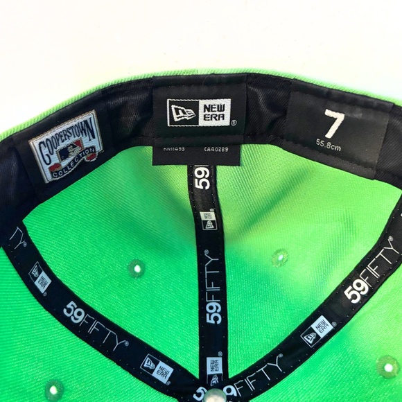 LA Dodgers 50th Anniversary 59Fifty New Era Green Cap Fitted Size 7 - Picture 5 of 5